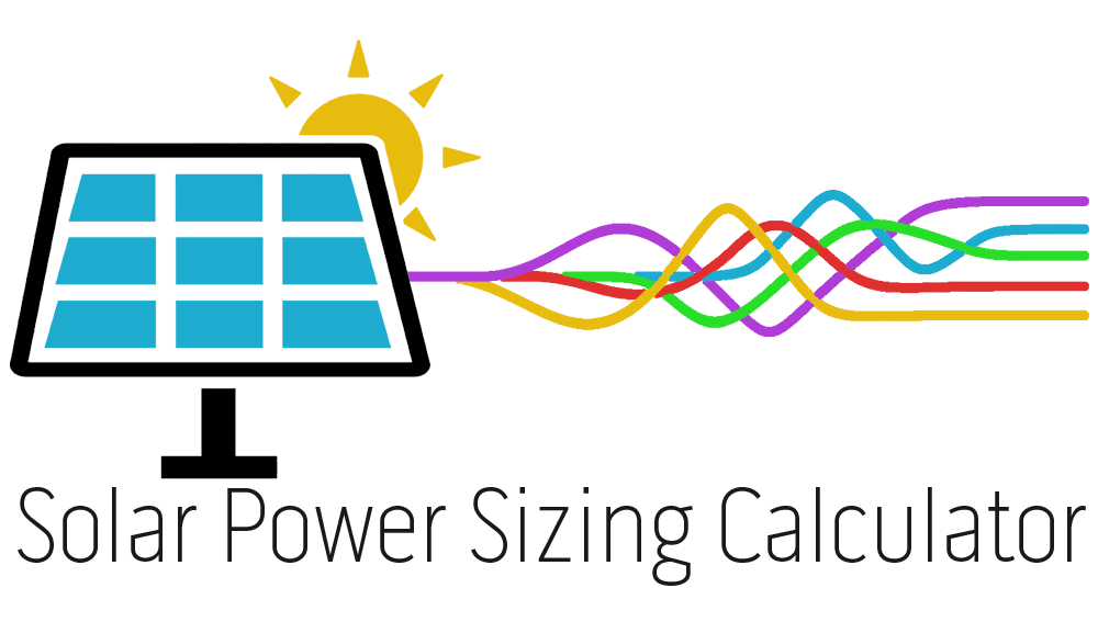 Solar Power Sizing Calculator